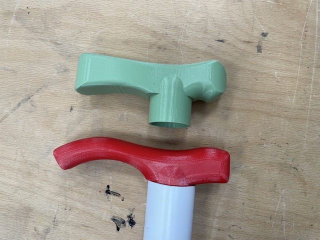 Smart Stick version 1 handles